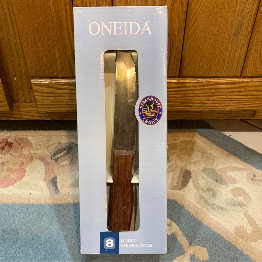 Large Knife Set 8 pc Oneida
